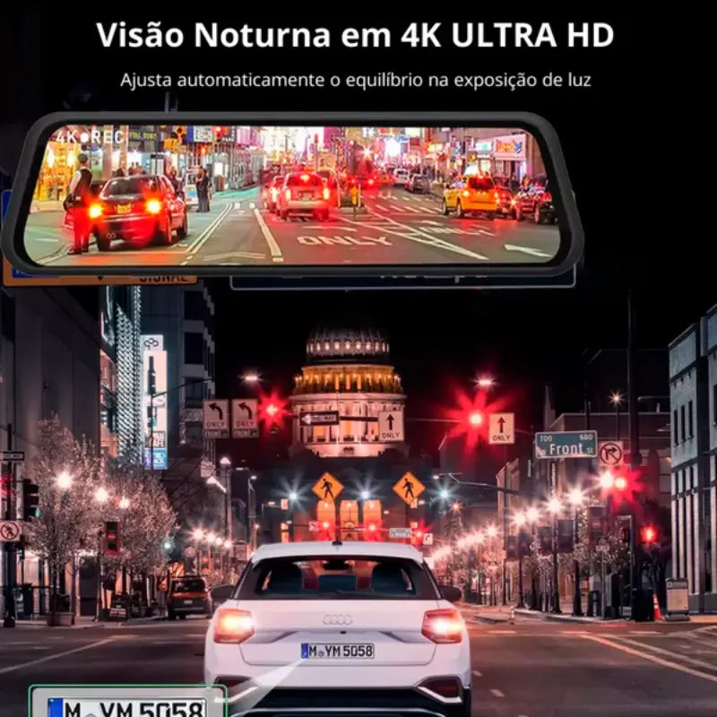 Retrovisor Universal Carro 3 em 1  - Retrov Tech