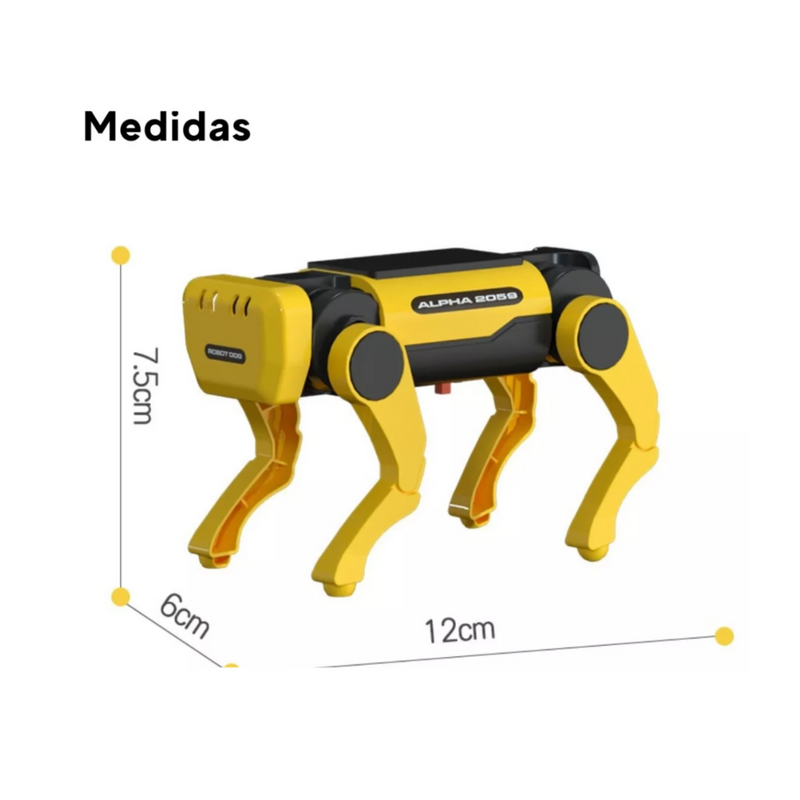 Robô Mecânico Dog / Movido a Energia Solar