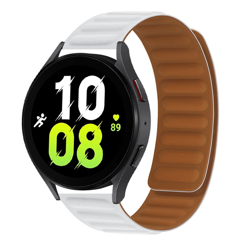 Pulseira Samsung Galaxy Watch Silicone com Fecho Magnético