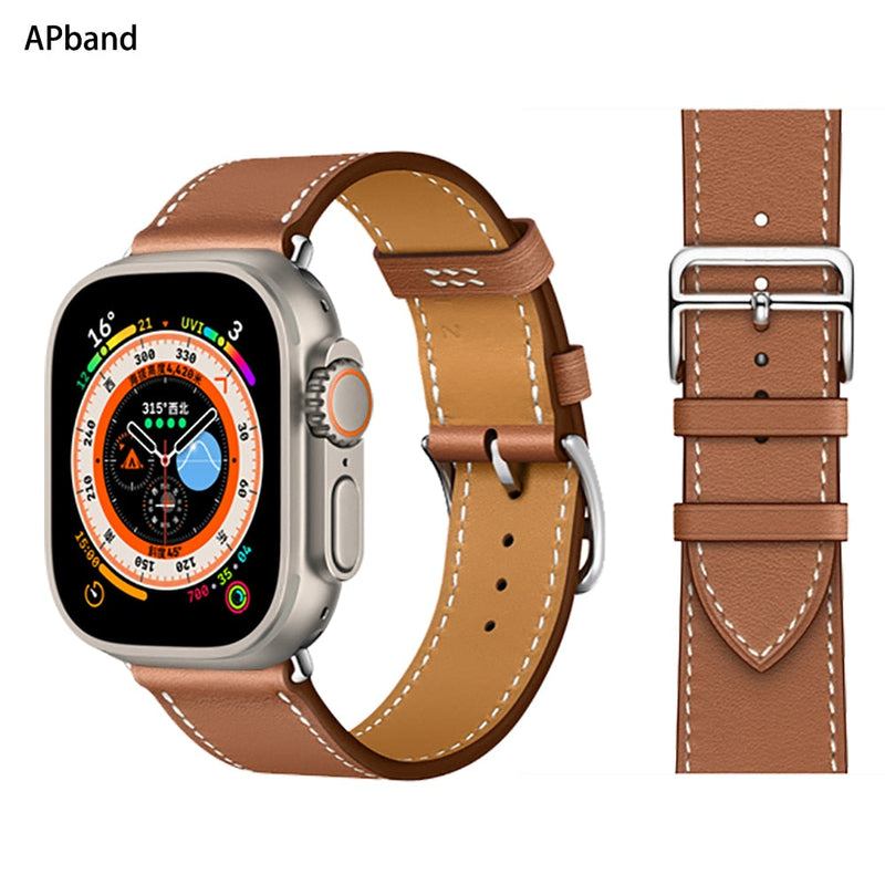 Pulseira Apple Watch Couro