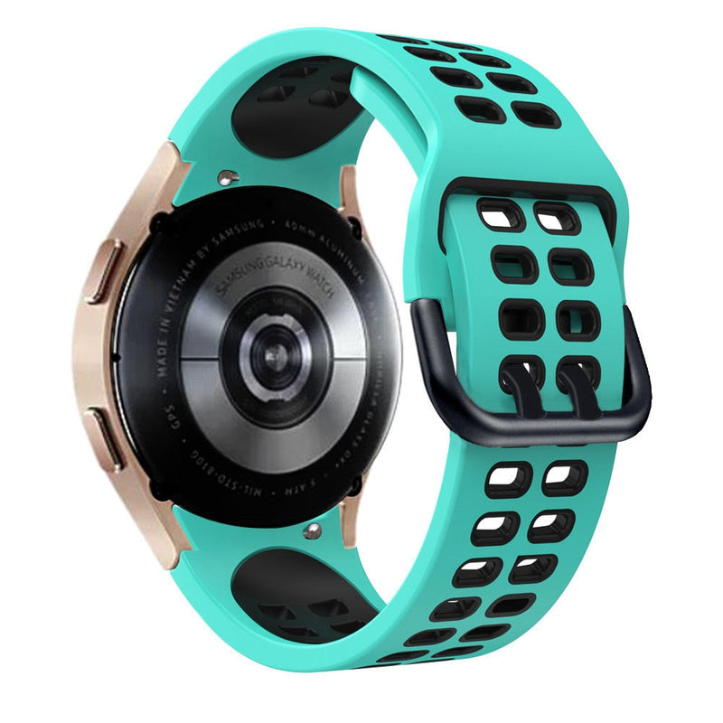 Pulseira Samsung Galaxy Watch Silicone com Furos Duplos