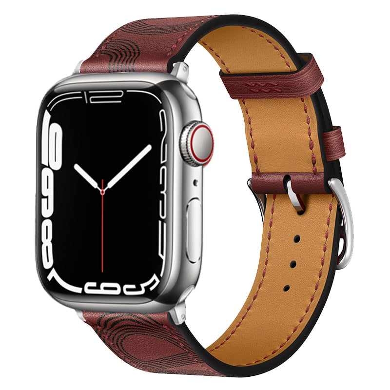 Pulseira Apple Watch Couro