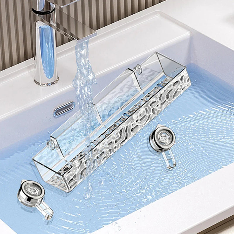 Bathroom Shower Basket Suction | AquaGrip: Organize Sem Furar, Transforma Sem Reformar!