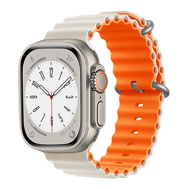 Pulseira Apple Watch Silicone Design Ultra