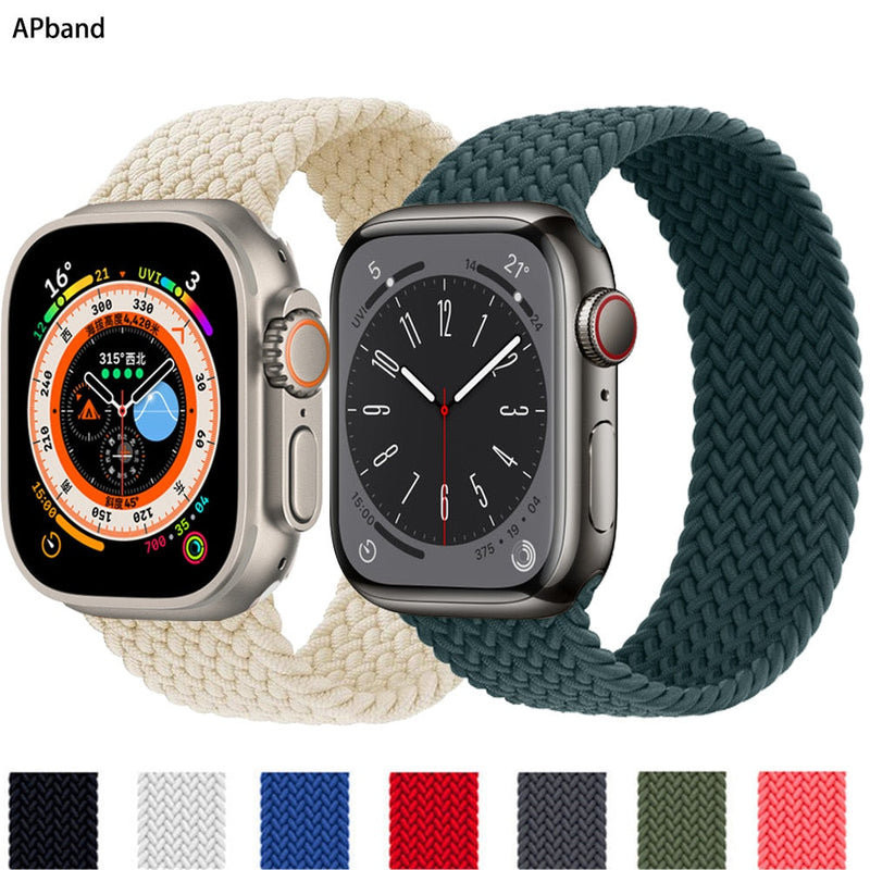 Pulseira Apple Watch Naylon Trançado