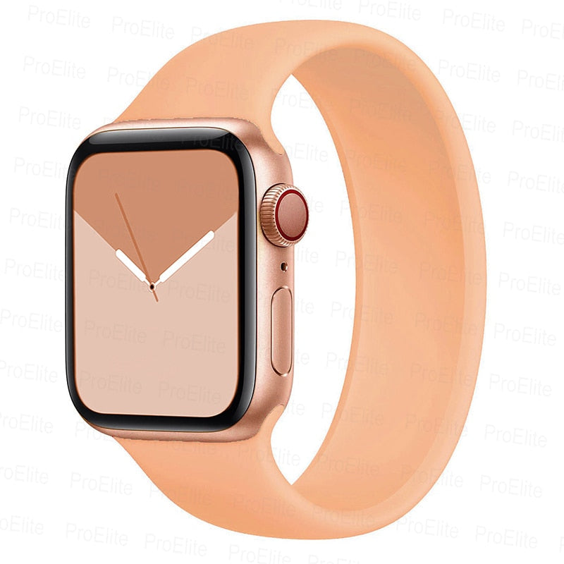 Pulseira Apple Watch Silicone Elástico