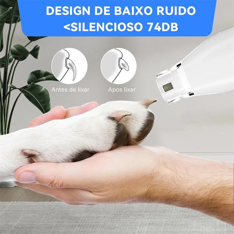 Aspirador de pelos pet Multifuncional. Apara, Aspira e Remove