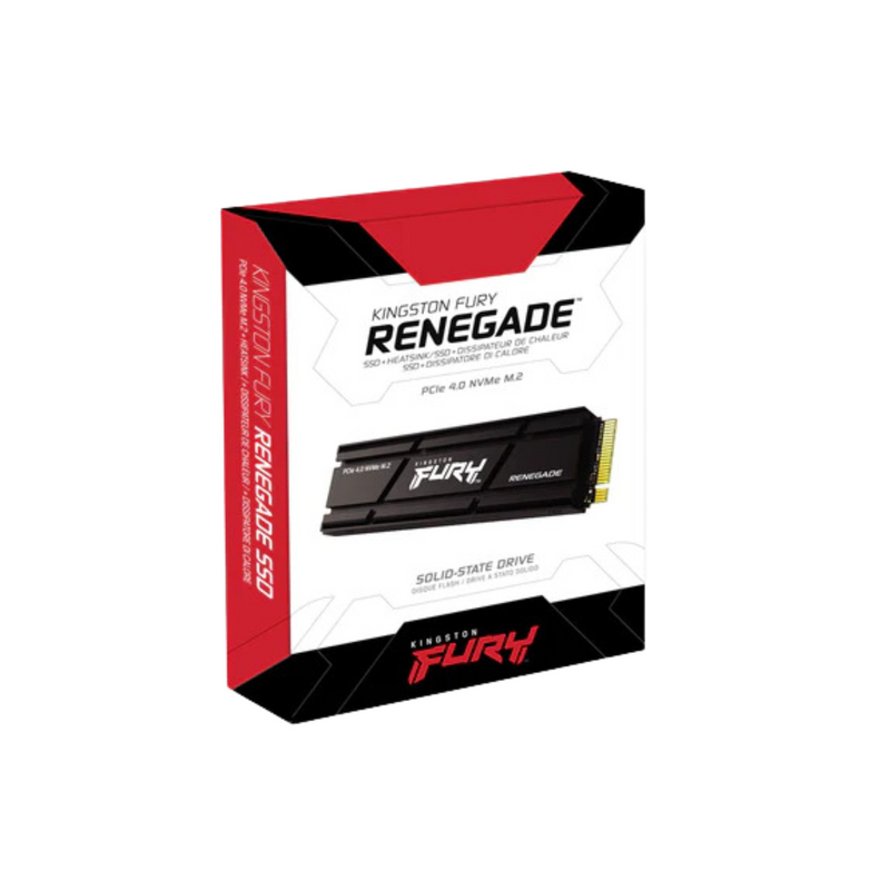 SSD M.2 Kingston Fury Renegade 4TB Com Dissipador de Calor