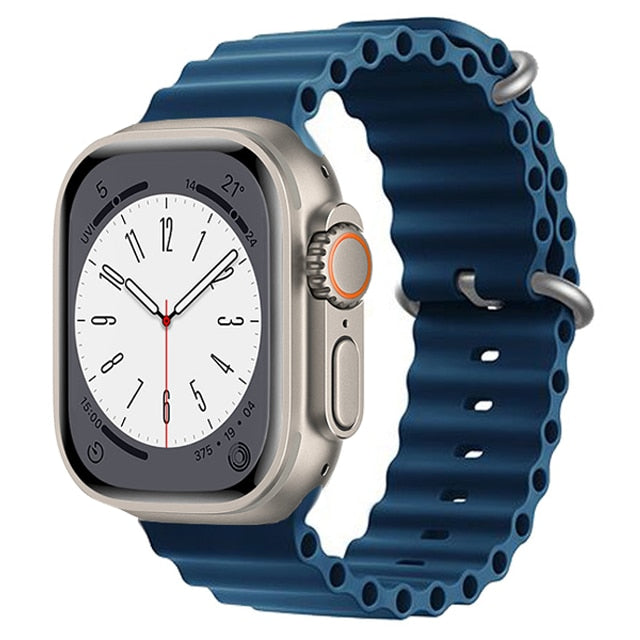 Pulseira Apple Watch Silicone Design Ultra