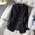 Blazer Feminino Slim Elegante para Escritório