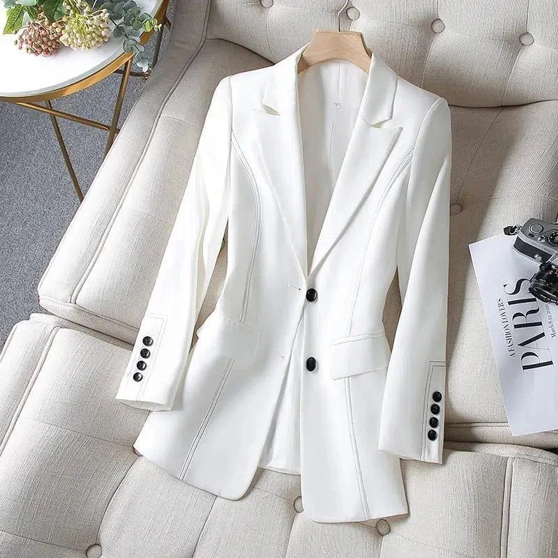 Blazer Feminino Slim Elegante para Escritório