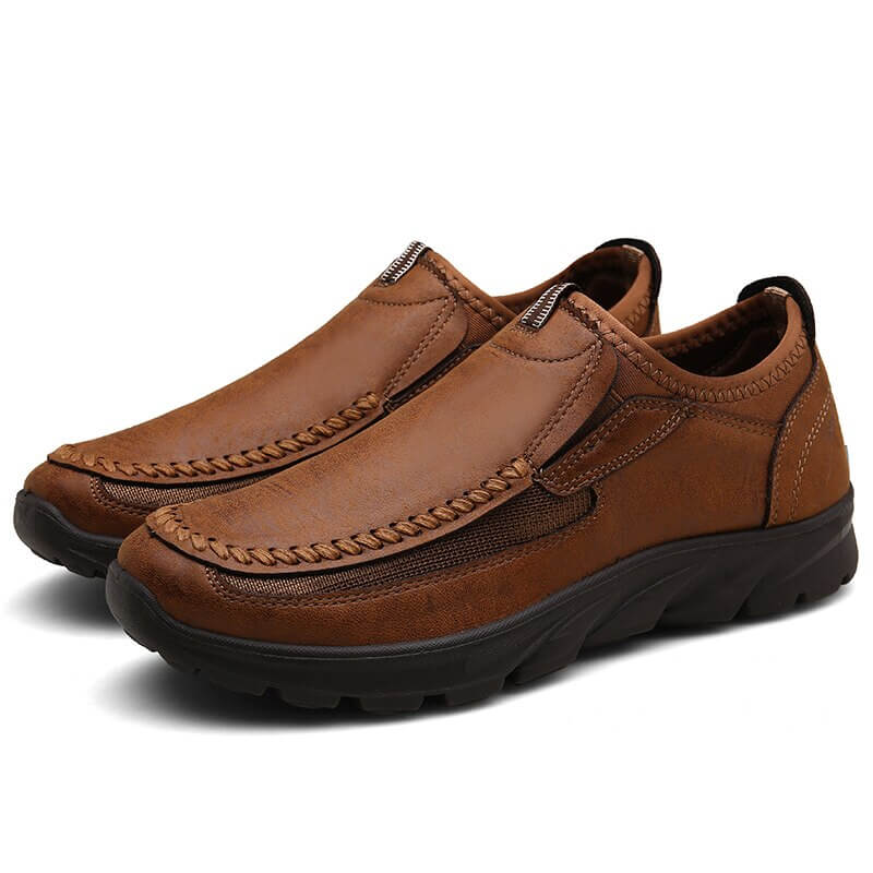 Sapato Mocassim Casual Masculino Confort Antiodor Marrom