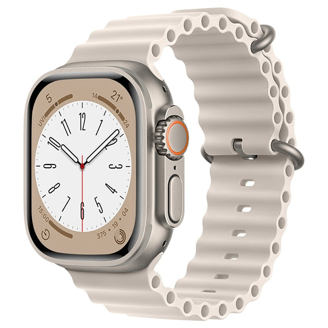 Pulseira Apple Watch Silicone Design Ultra