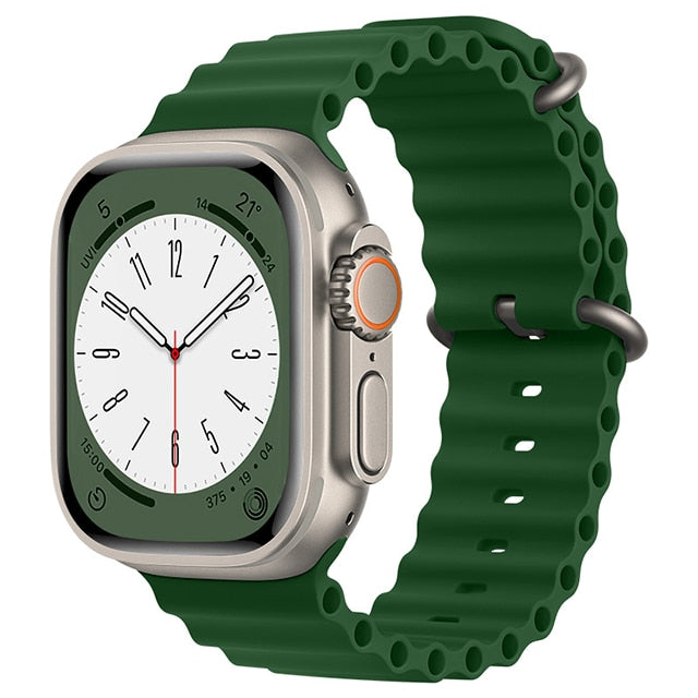 Pulseira Apple Watch Silicone Design Ultra