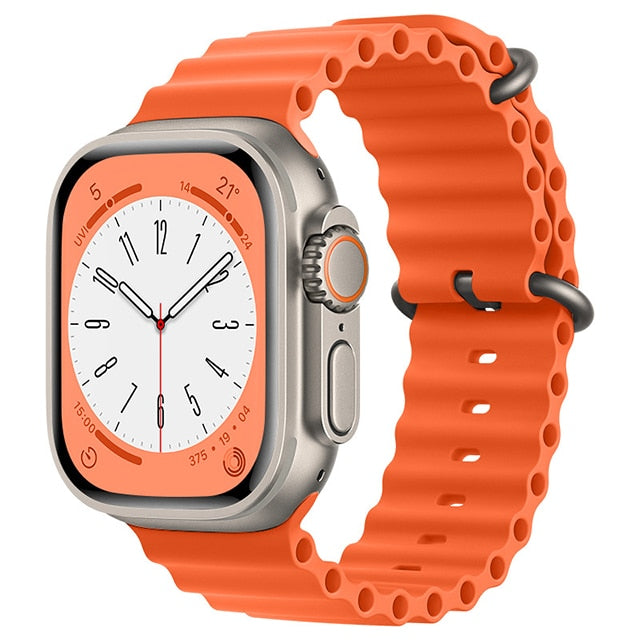 Pulseira Apple Watch Silicone Design Ultra