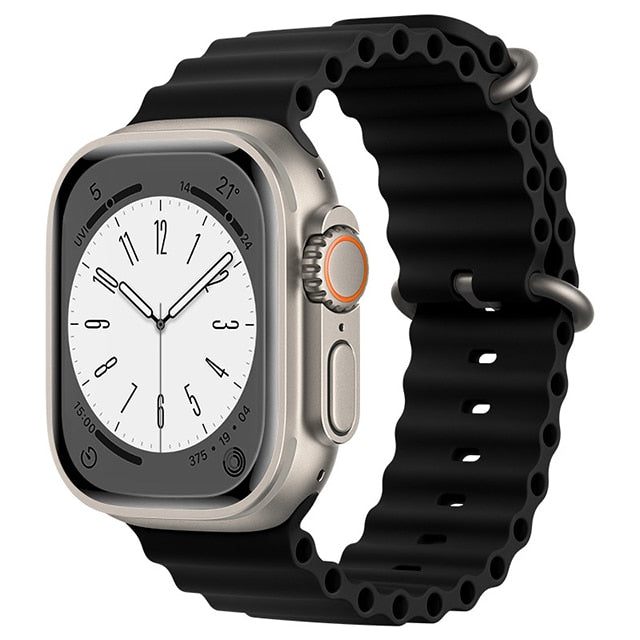 Pulseira Apple Watch Silicone Design Ultra