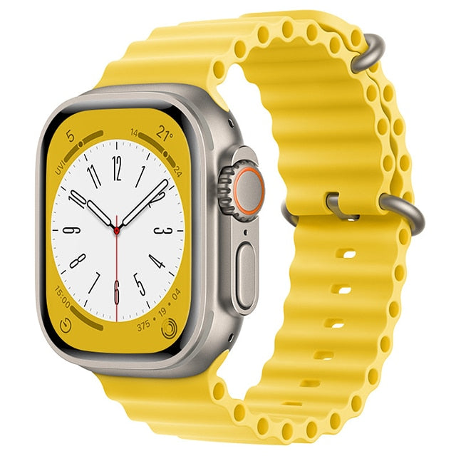 Pulseira Apple Watch Silicone Design Ultra