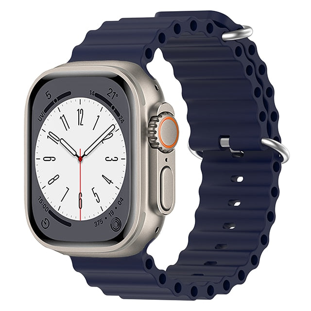 Pulseira Apple Watch Silicone Design Ultra