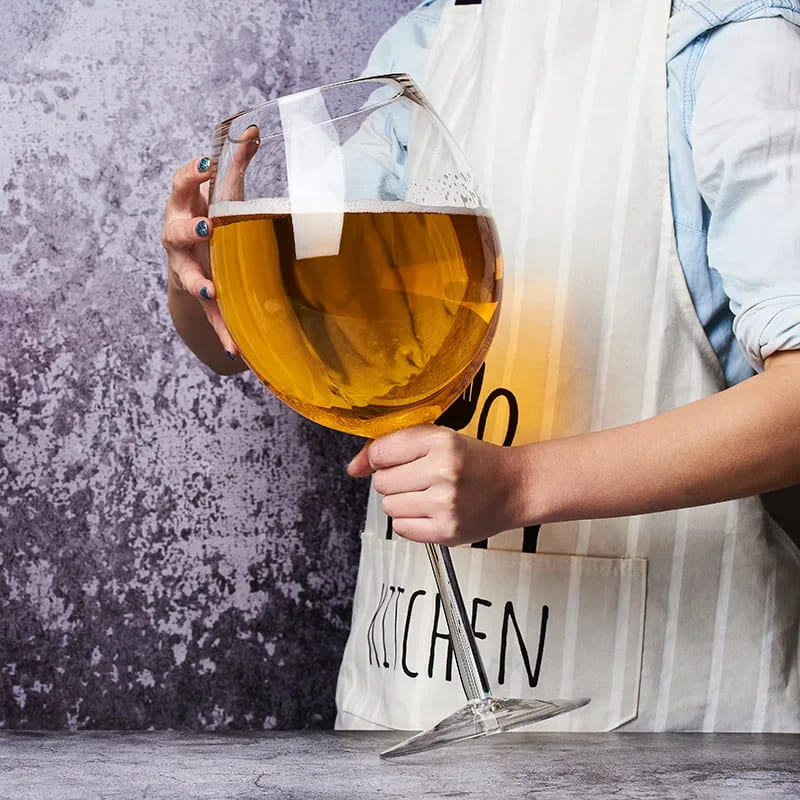 Taça de Vinho Cristal Gigante 3 Litros Bar em Casa Polihousi