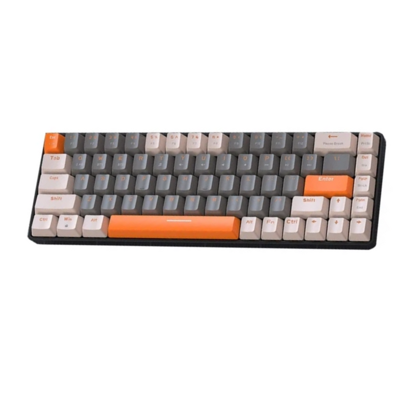 Teclado Mecânico K68 Sem Fios