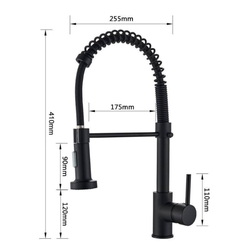 Torneira Gourmet para Cozinha Monocomando Flexível Polihousi