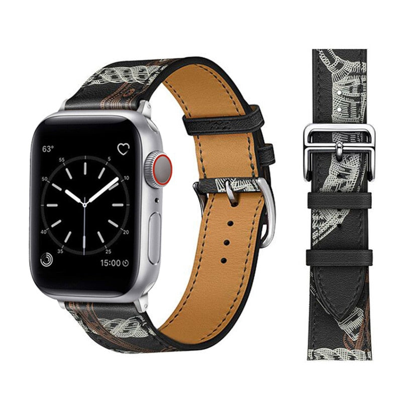 Pulseira Apple Watch Couro