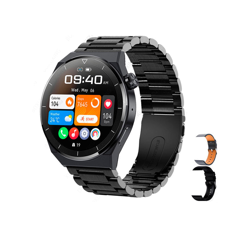 Smartwatch GTR3 PRO + 2 Pulseiras Extras