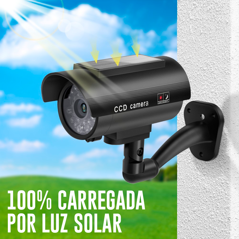 Câmera de Energia Solar FullHD 4K a Prova D'água - Compre 1, Leve 2