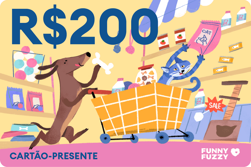 2025 FunnyFuzzy Cartão Presente