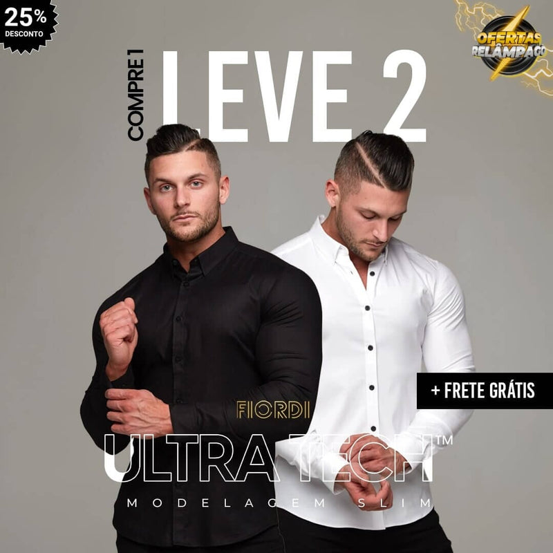 Camisa Social - Ultra Tech™    (COMPRE 1 & LEVE 2)