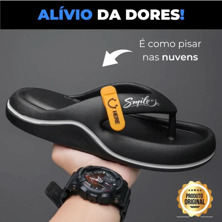 Chinelo Ortopédico Top Comfort Smile