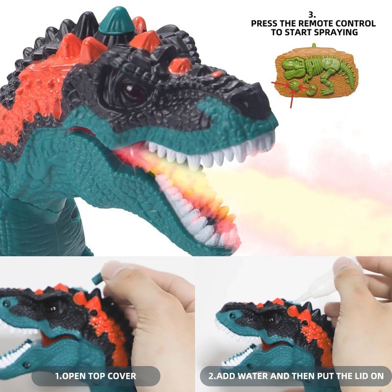 Rex de Controle Remoto - Dinossauro de Brinquedo Infantil