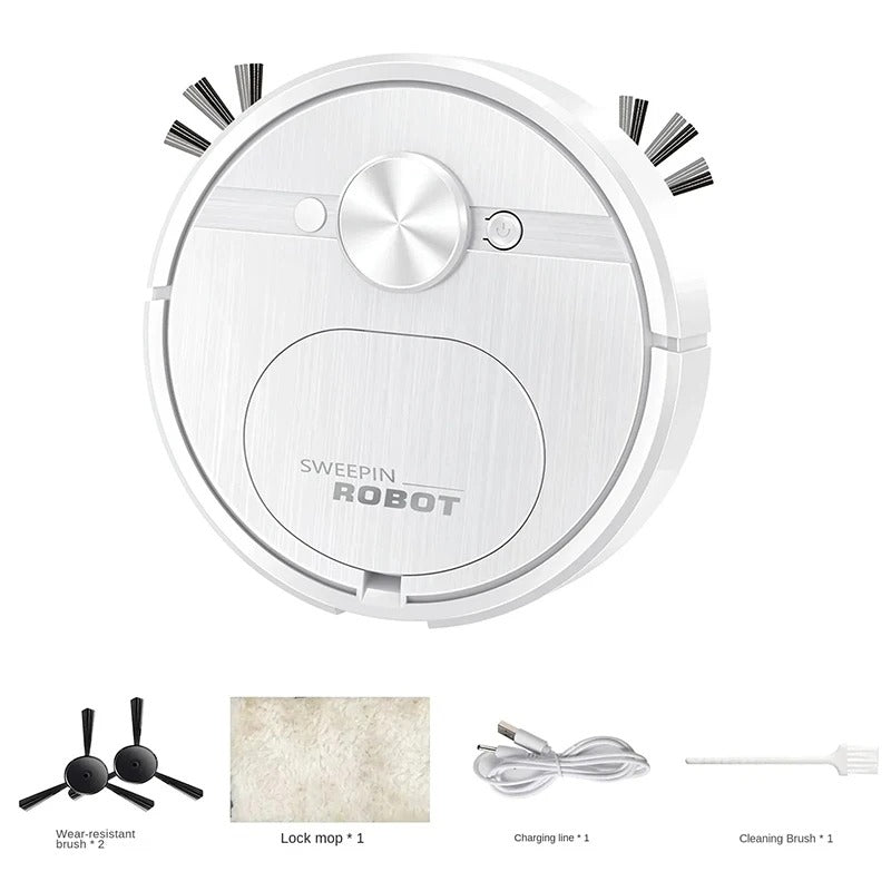 Aspirador Robô Inteligente Smart Sweeping 3 em 1