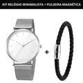 Relógio Masculino Minimalista [+ Pulseira de BRINDE]