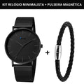 Relógio Masculino Minimalista [+ Pulseira de BRINDE]