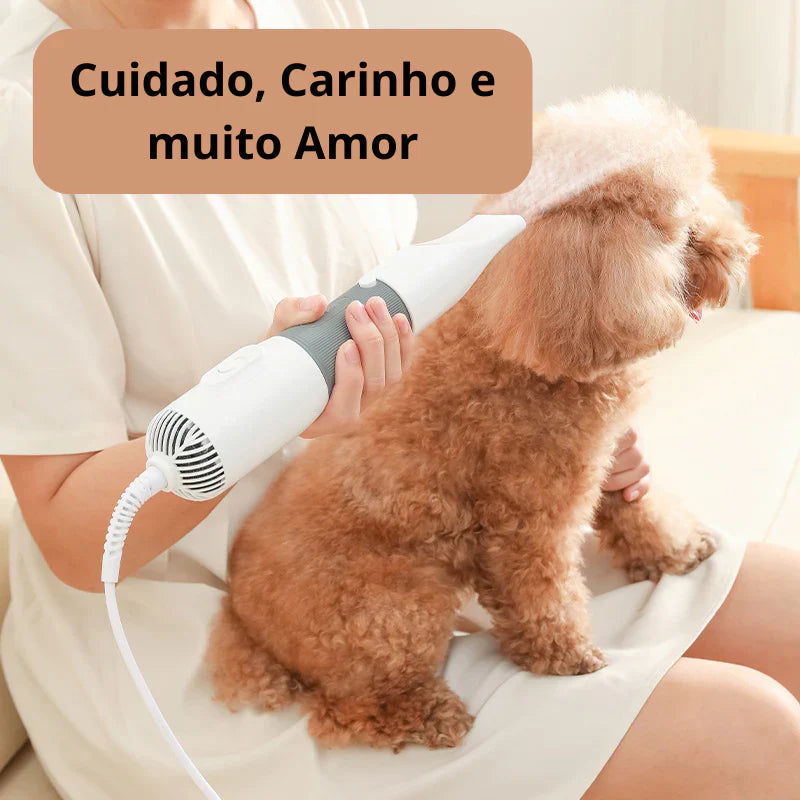 Secador Pet Silencioso 3 em 1 - Dry Pet