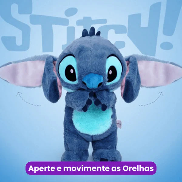 Urso de Pelúcia que Respira - Stitch