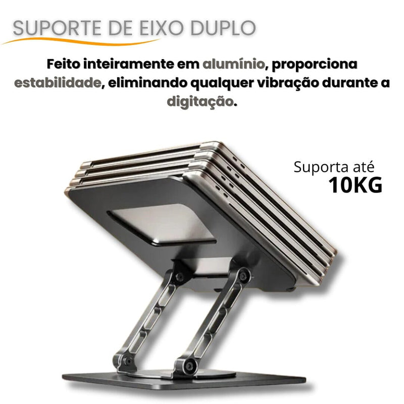 Suporte Giratório SpinFlex 360º para Notebook