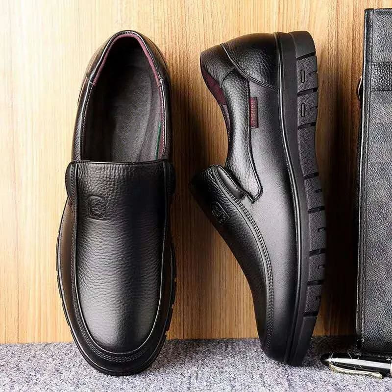 Sapato Masculino Casual Confort De Couro Premium