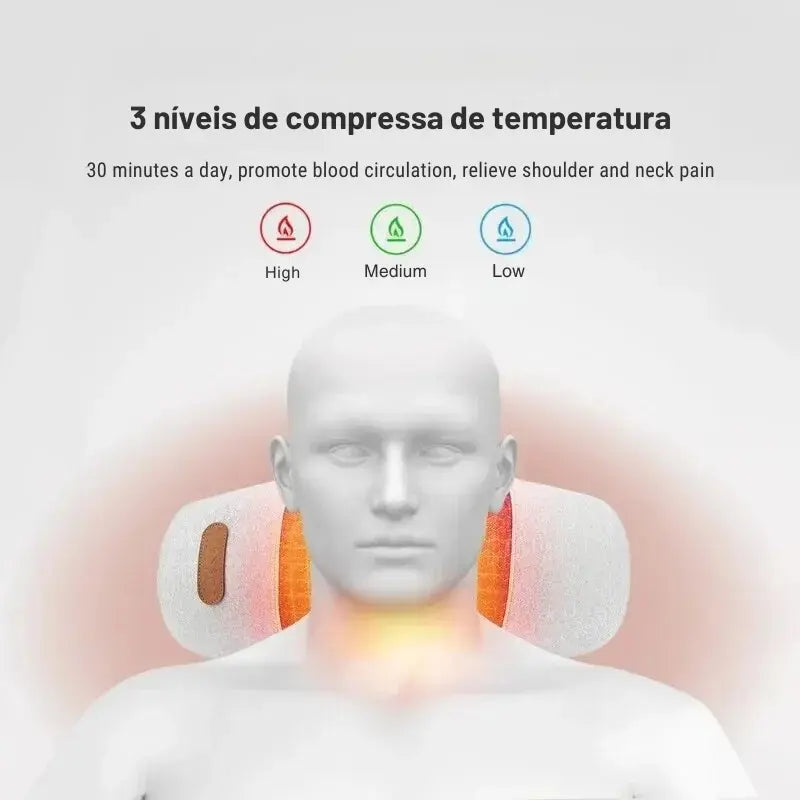 Travesseiro Ortopédico Cervical - Alívio Tech