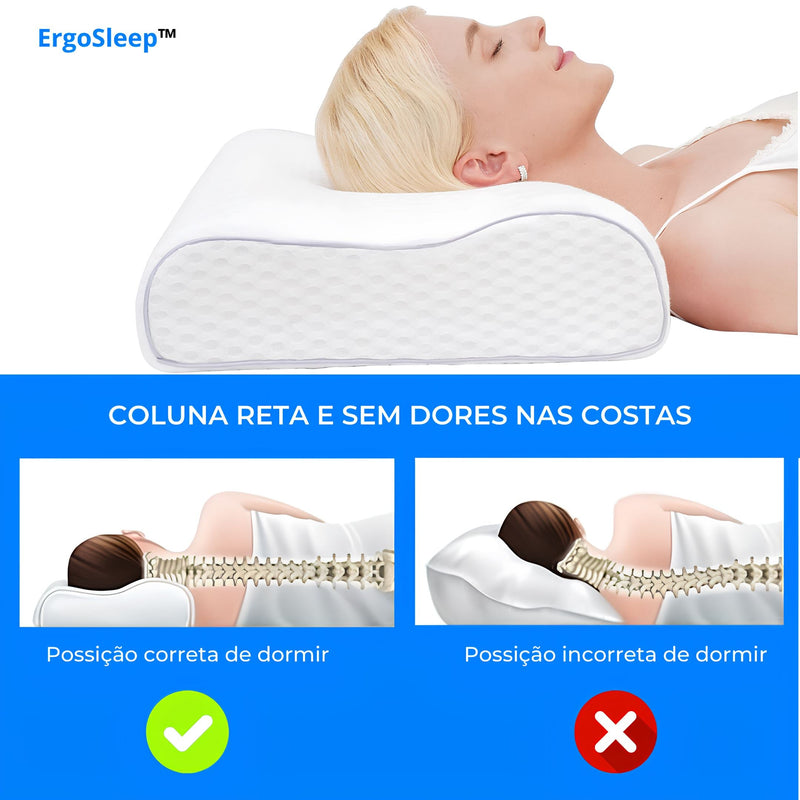 Travesseiro Ortopédico - ErgoSleep