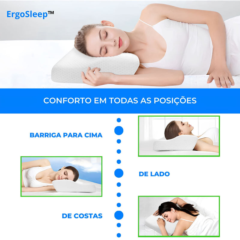 Travesseiro Ortopédico - ErgoSleep