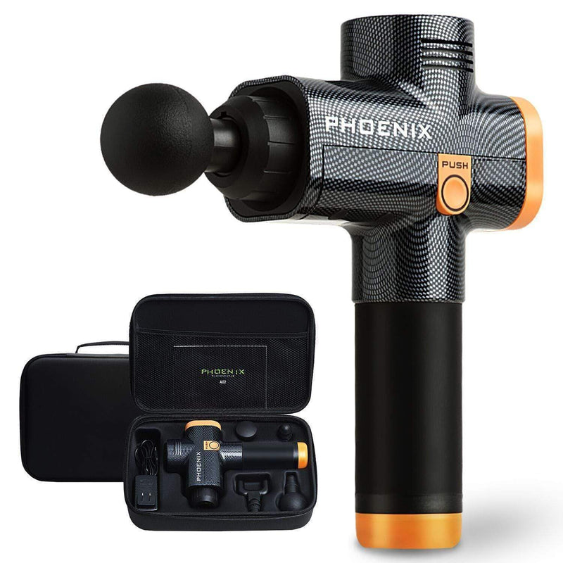 Pistola Massageadora Para Dores Nas Costas e Corpo Phoenix Professional A2